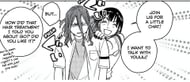 Sugishita and Tsubakino as seen in the manga (Image via Nii Satoru/Kodansha)